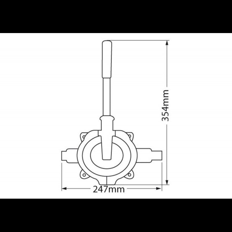 POMPA A MANO GUSHER URCHIN DH - 1603022 - WHALE