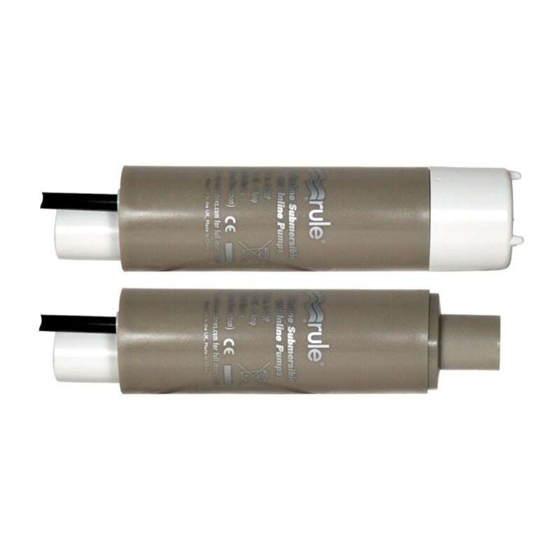 POMPA IN LINEA RULE 500GPH — SKU ZIL500P — immagine 1
