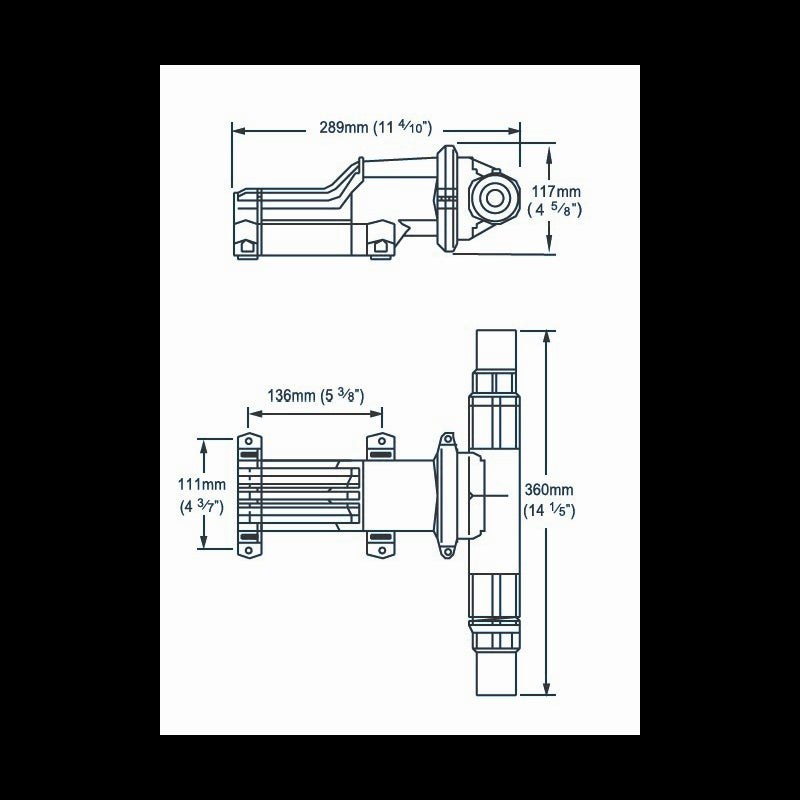 POMPA MACERATRICE GULPER 12V - 1603070 - WHALE