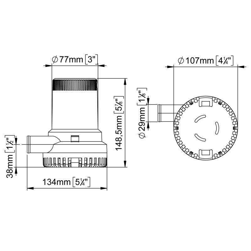 POMPA UP 1600 — SKU 1600064 — immagine 2