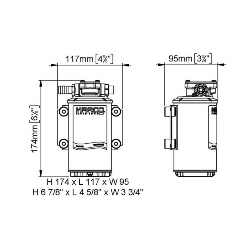 POMPA UP9/OIL — SKU 1600028 — immagine 2