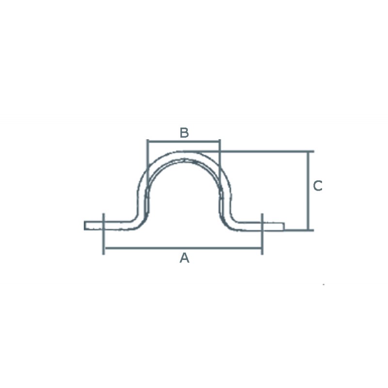PONTICELLO INOX MM. 40X16H - 5050437 - MARINE TOWN