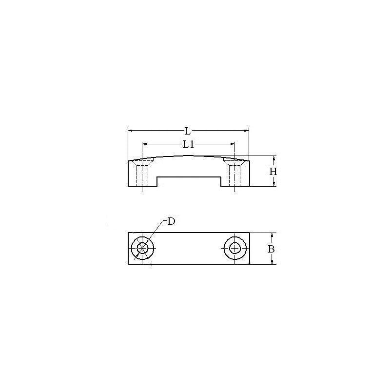 PONTICELLO INOX 316 MM. 25 - 0811410 - FORNITURE NAUTICHE ITALIANE
