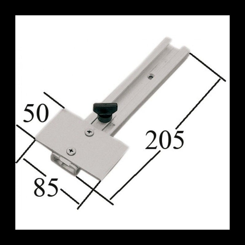PORTATRASDUTTORE IN ALLUMINIO - 5656287 - FORNITURE NAUTICHE ITALIANE