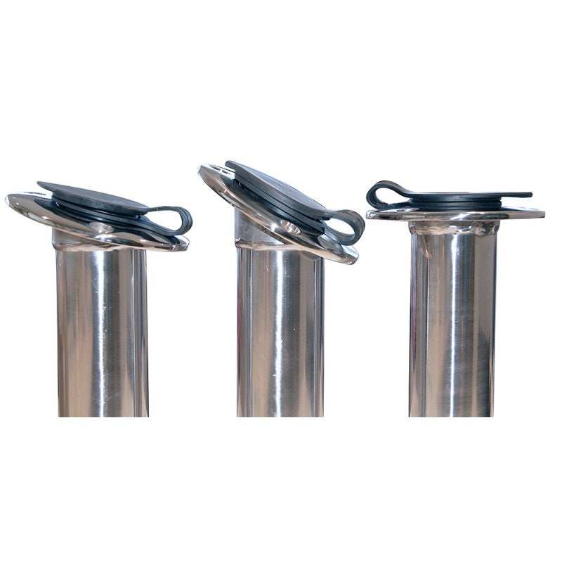 PORTACANNA INOX DRITTO 90° - 2828242 - FORNITURE NAUTICHE ITALIANE