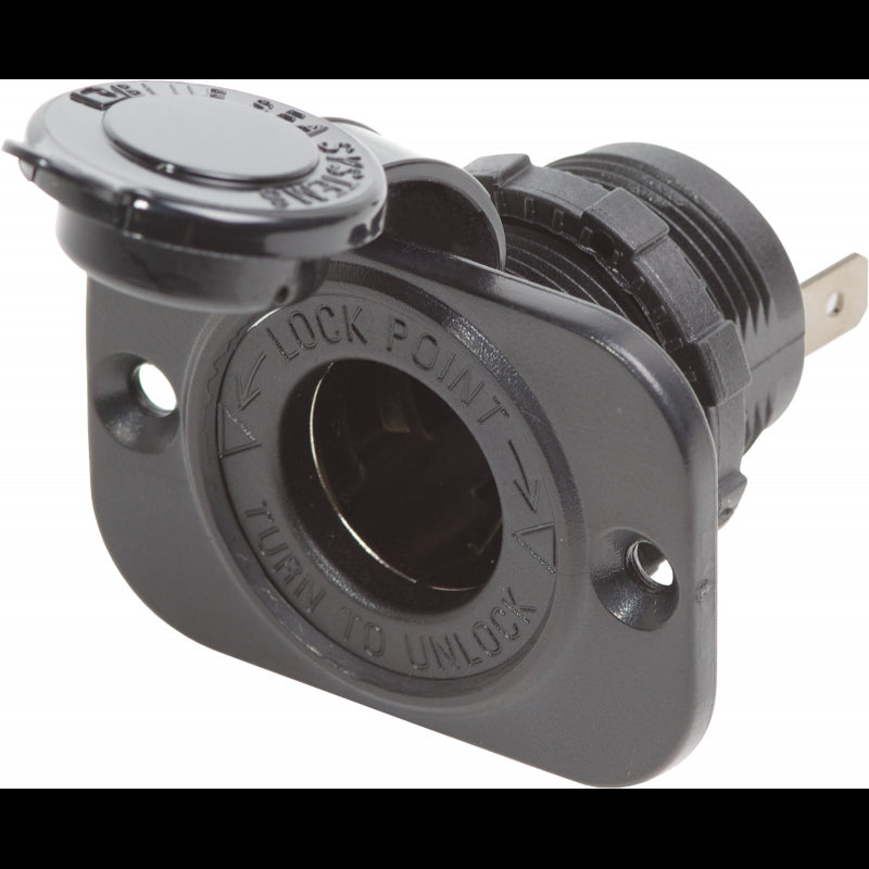 PRESA ACCENDISIGARI 12V. NERA - 4101011 - BLUE SEA