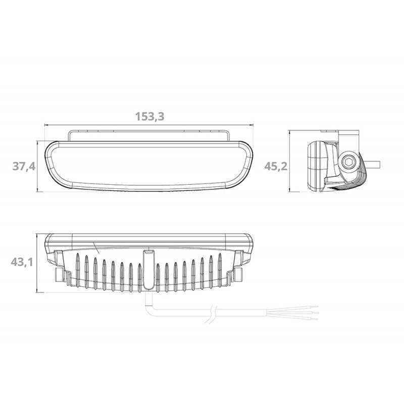 PROIETTORE A 6 LED - 4040336 - AAA