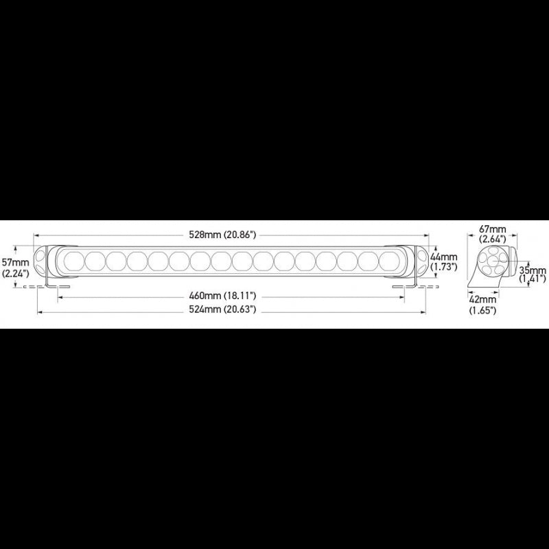 SEA HAWK 470 ILLUM. DIFFUSA - 4025190 - HELLA MARINE