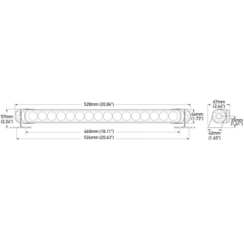 PROIETTORE A LED SEA HAWK 470 — SKU 4025191 — immagine 2