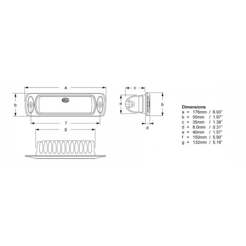 PROIETTORE LED SEA HAWK R — SKU 4025210 — immagine 3