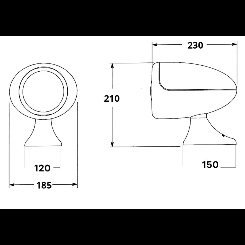 PROIETTORE A LED - 4040424 - OCEAN TECHNOLOGIES