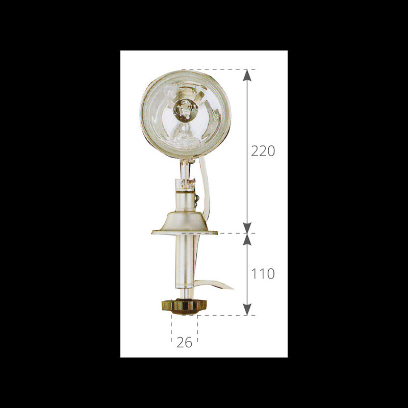 PROIETTORE INOX 55 W 12V. - 4040432 - AAA