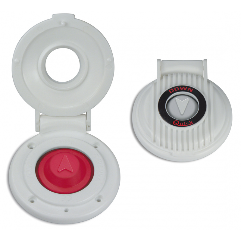 PULSANTE A PIEDE BIANCO — SKU 0307825 — immagine 1