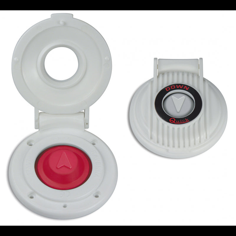 PULSANTE A PIEDE BIANCO DOWN - 0307826 - QUICK