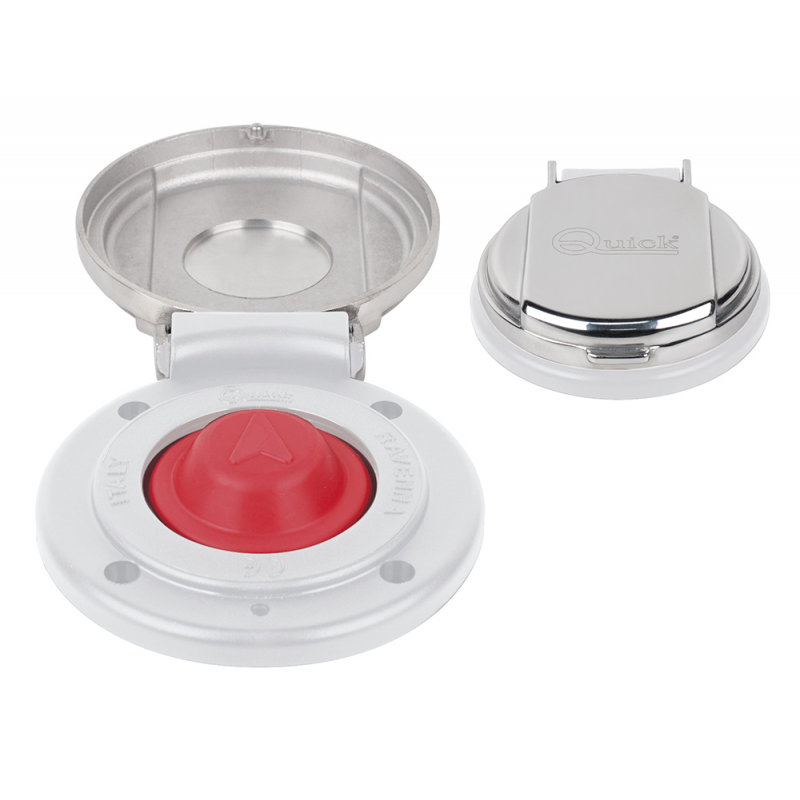 PULSANTE A PIEDE BIANCO — SKU 0307890 — immagine 1