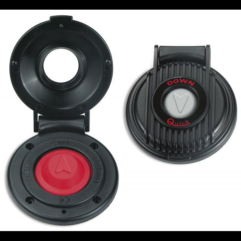 PULSANTE A PIEDE NERO UP - 0307827 - QUICK