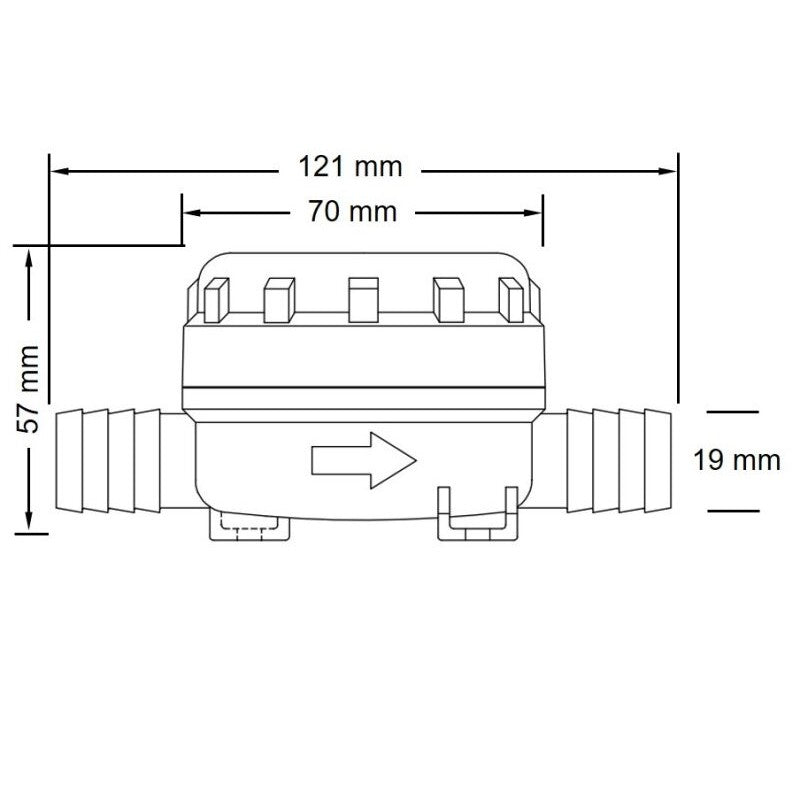 PUMPGARD FILTRO IN LINEA — SKU Z46200-0000 — immagine 2