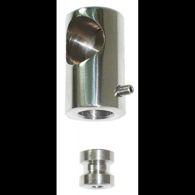 TERMINALE INOX Ø MM.25 Sinistro - 2928325S - FORNITURE NAUTICHE ITALIANE