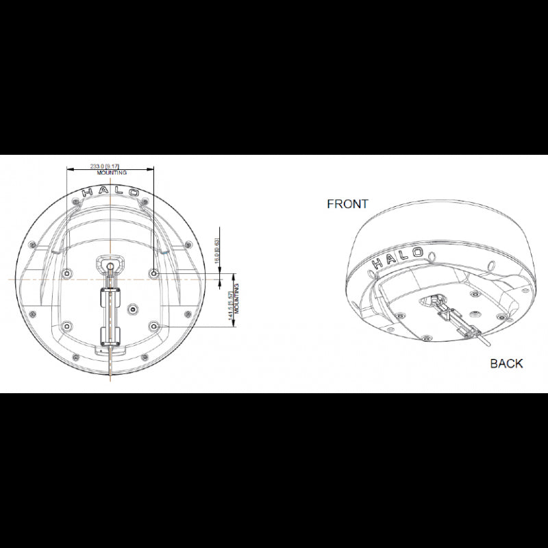 RADAR HALO 20 - 5606008 - SIMRAD