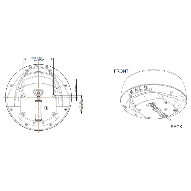 RADAR SERIE HALO 20 — SKU 5606008 — immagine 3