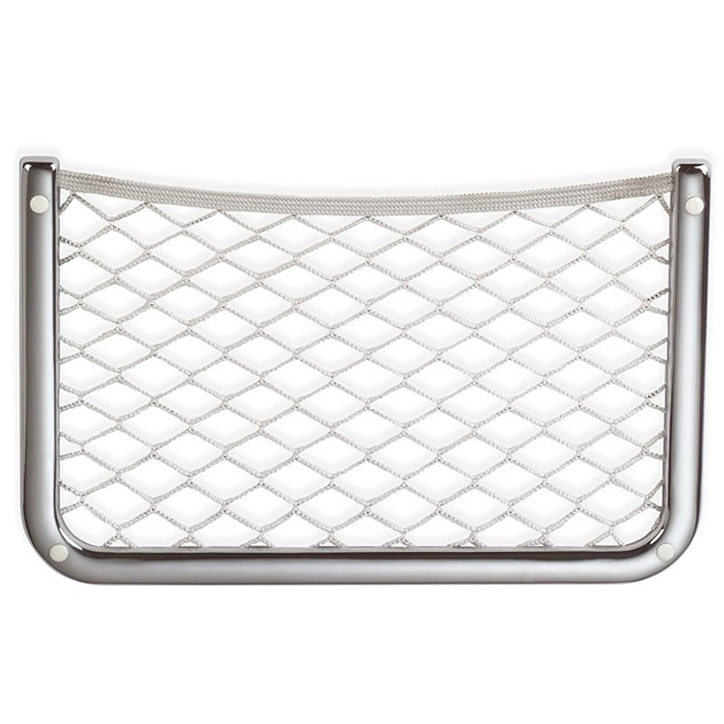 RETE PORTAOGGETTI OTTONE CROMATO - 1430017 - FORESTI