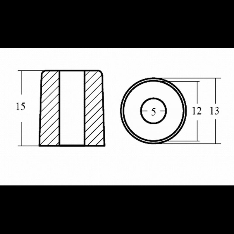 CILINDRO PER MOTORI 4/70 HP - 2626441 - ENRICO POLIPODIO