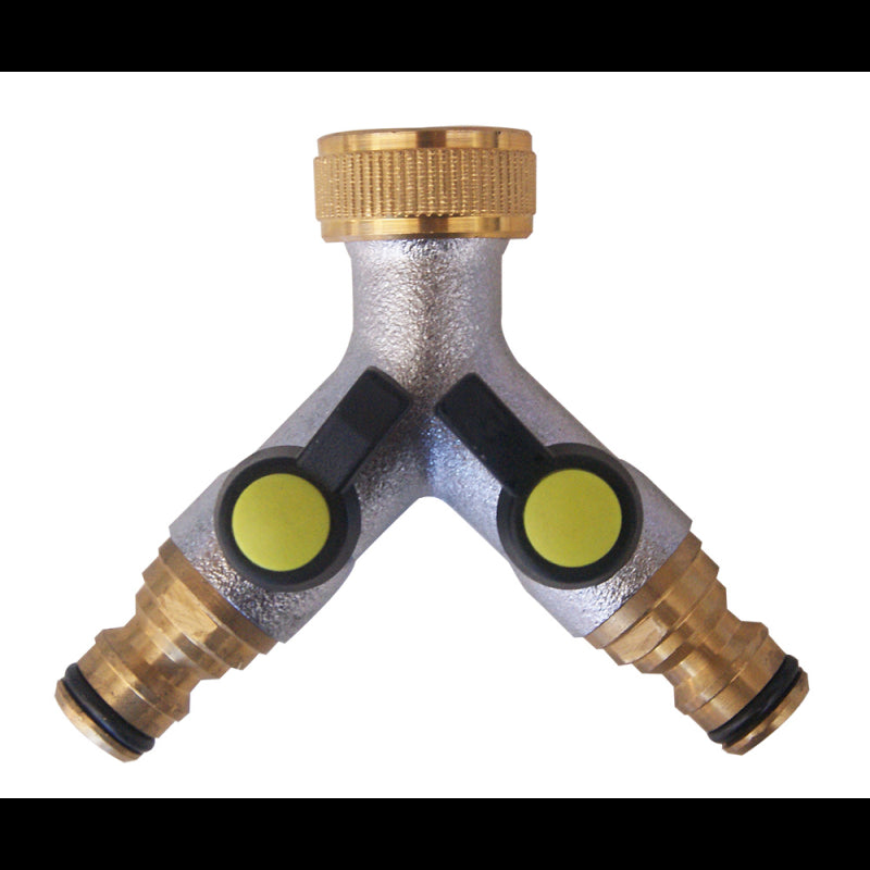 RUBINETTO A 2 VIE INDIPENDENTI 3/4 - 1818715 - FORNITURE NAUTICHE ITALIANE