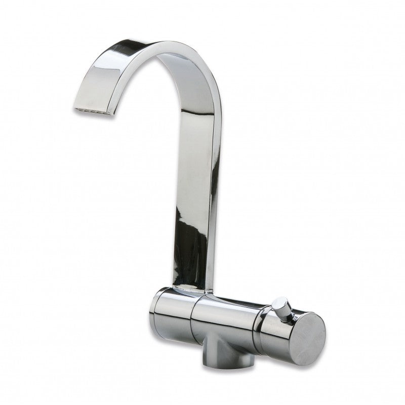RUBINETTO MIXER CANNA PIATTA - 2424340 - FORNITURE NAUTICHE ITALIANE