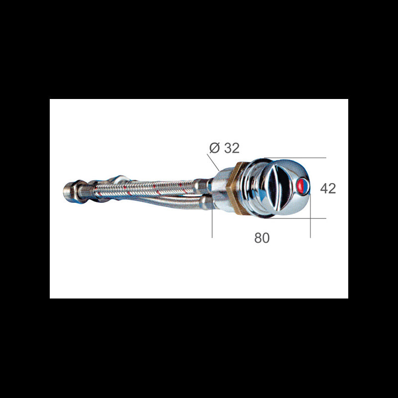RUBINETTO MISCELATORE OTTONE - 2424168 - NUOVA RADE