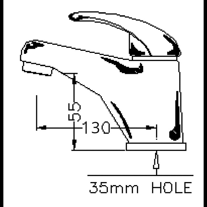 RUBINETTO MISCELATORE LAVABO - 2424338 - ELETTROGAS ARAVON