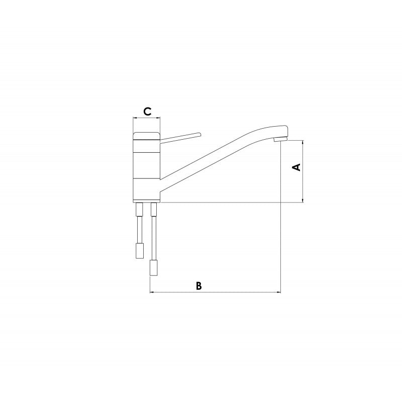 RUBINETTO MIXER MM 120 - 2424347 - FORNITURE NAUTICHE ITALIANE