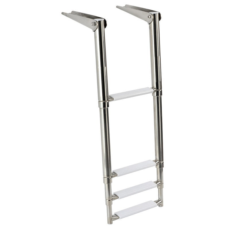 SCALETTE INOX TELESCOPICHE 4 GRADINI — SKU 3030313 — immagine 1