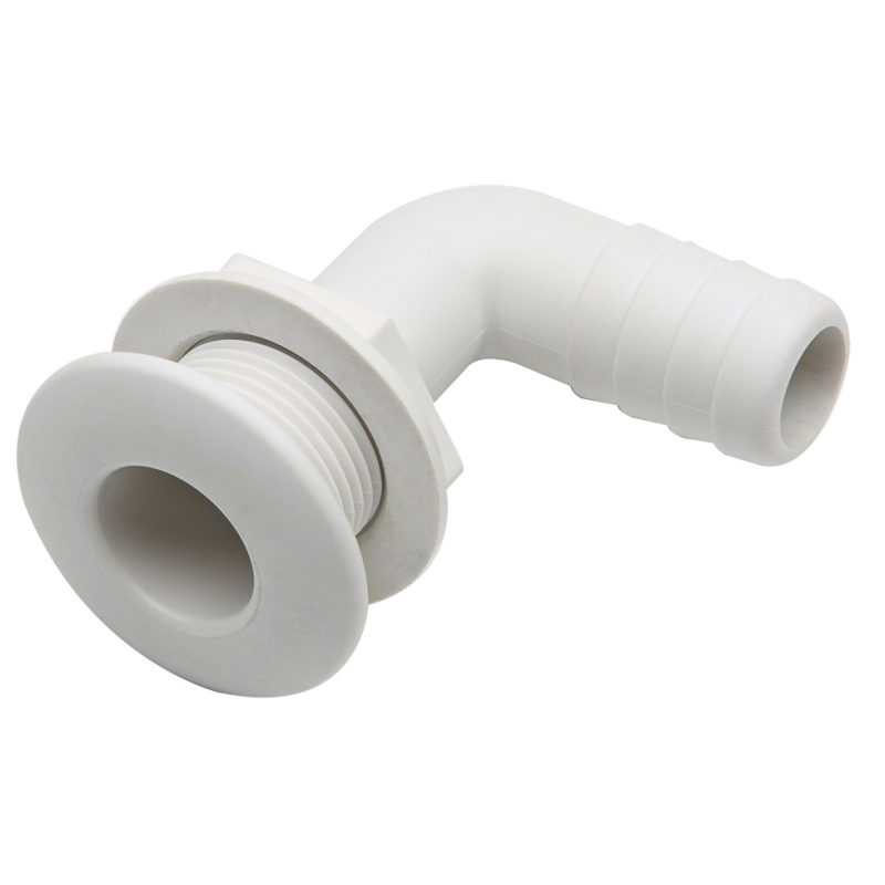 SCARICO A MARE CURVO IN NYLON CON PORTAGOMMA — SKU 1818248 — immagine 1