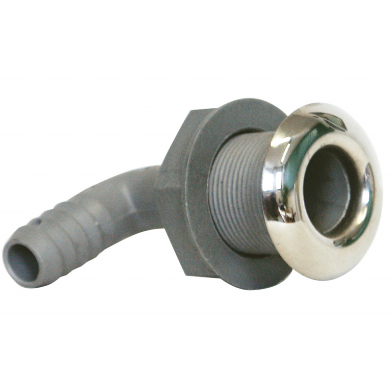 SCARICO A MARE CURVO IN PVC-INOX — SKU 1805256 — immagine 1