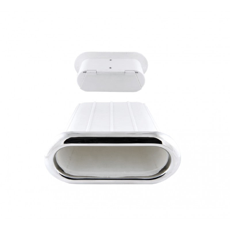 SCARICO OVALE NYLON-INOX - 1800200 - MARINE TOWN