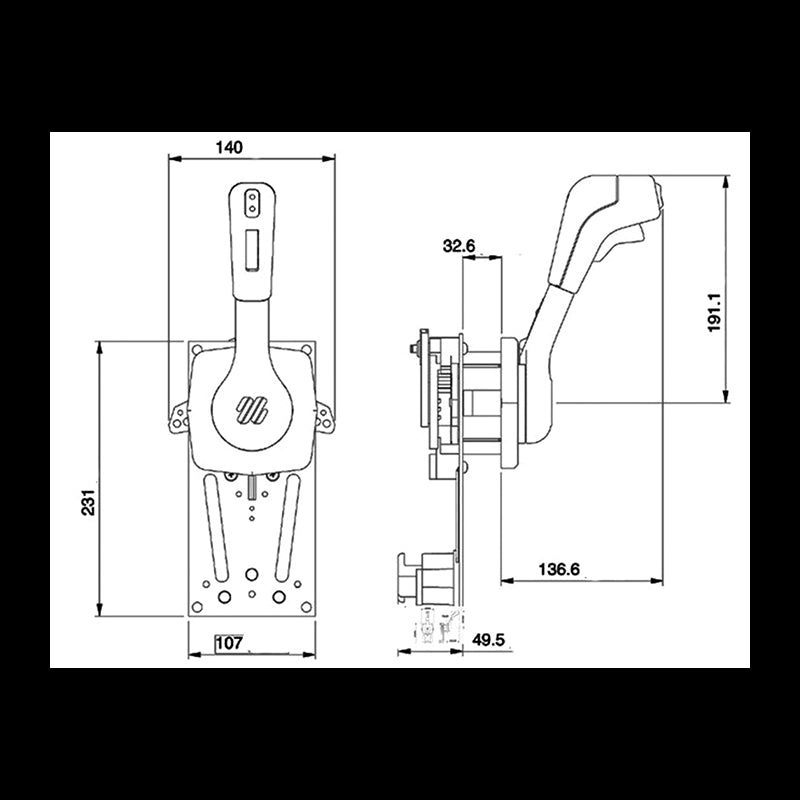 SCATOLA COMANDO B310 B - 4242004 - ULTRAFLEX