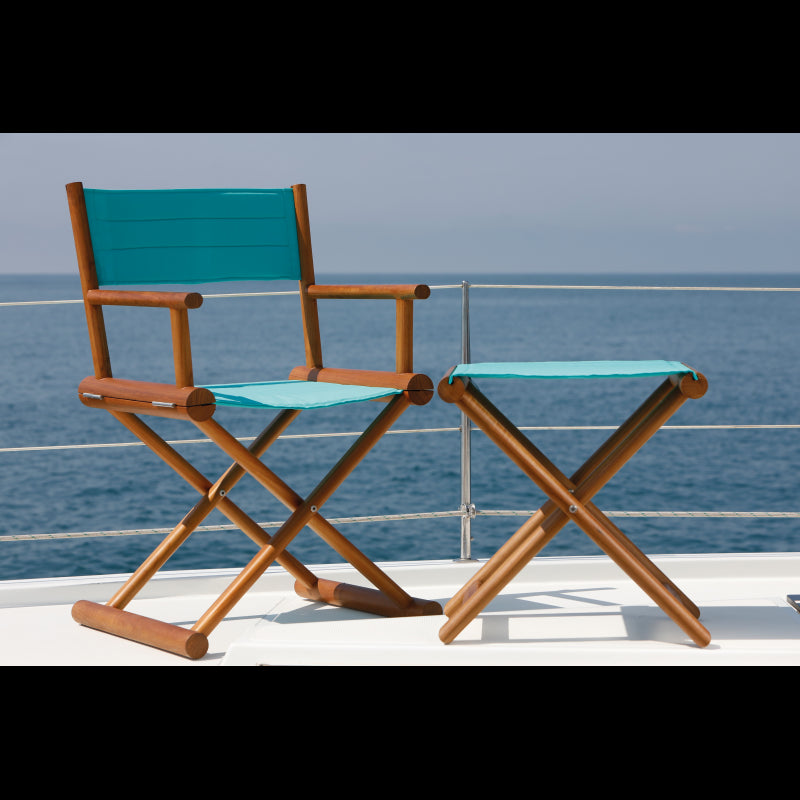 SEDIA IN TEAK TURCHESE - 2163011TU - MARINE BUSINESS