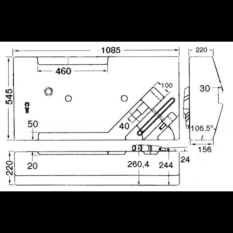 SERBATOIO CARBURANTE LT.91 - 2323183 - SIC DIVISIONE ELETTRONICA