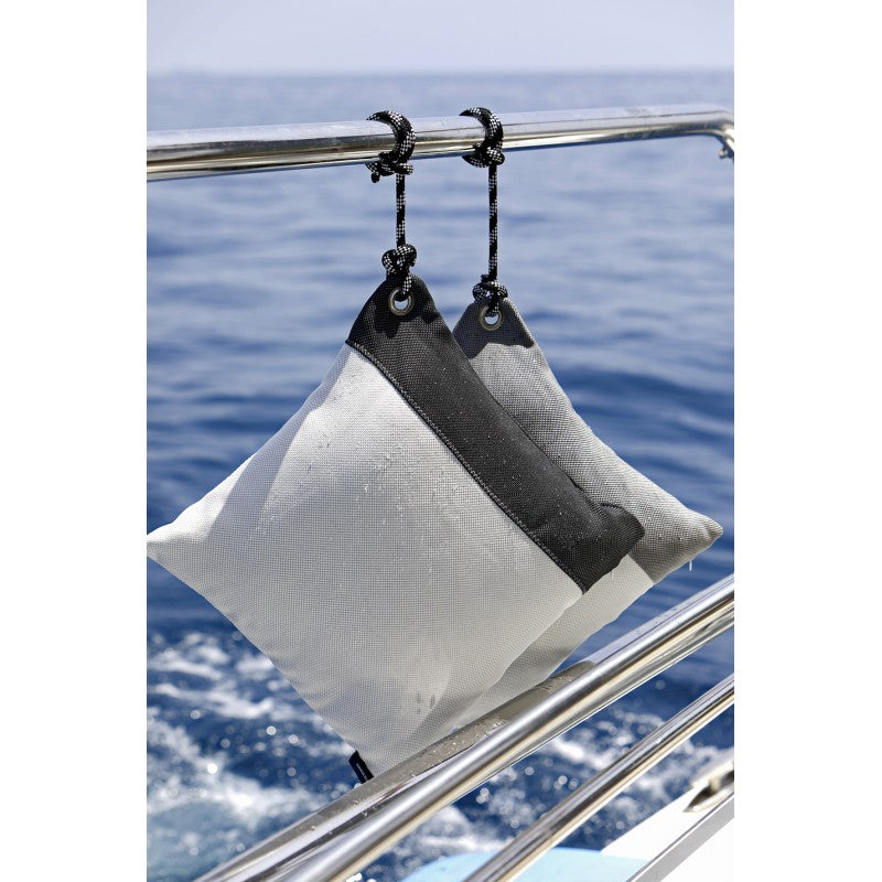 SET 2 CUSCINI GRIGIO/BIANCO - 2146522 - MARINE BUSINESS