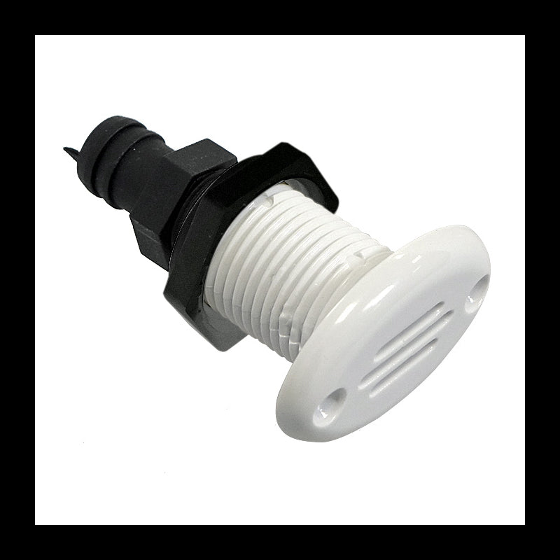 SFIATO NYLON BIANCO OVALE Ø MM.16 - 2323896 - NUOVA RADE