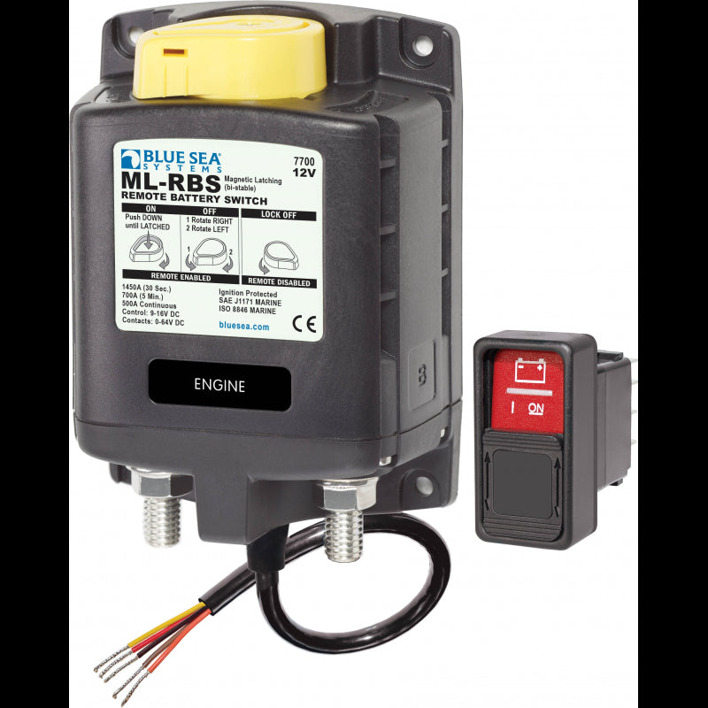 SOLENOIDE BISTABILE SERIE ML 24V - 4107702 - BLUE SEA