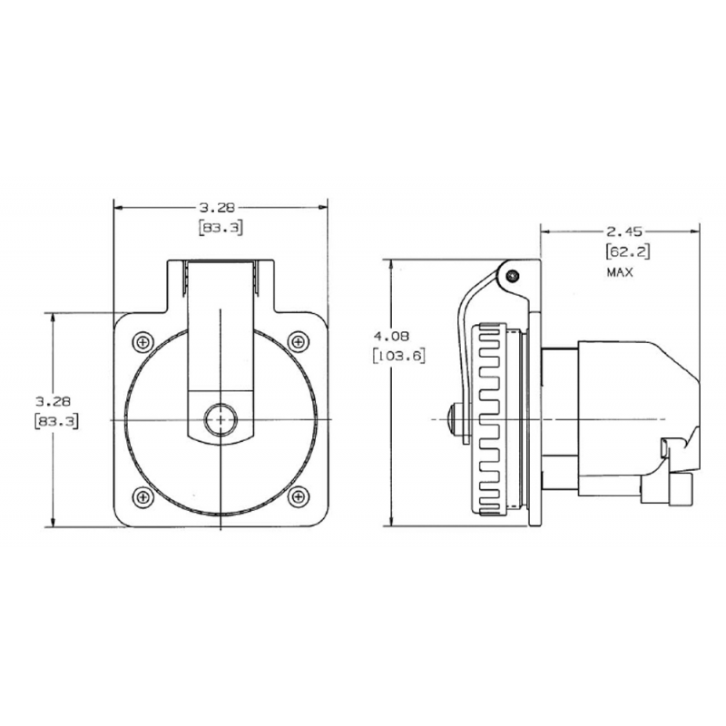SPINA INOX 16 AMP. - 3939540 - HUBBELL