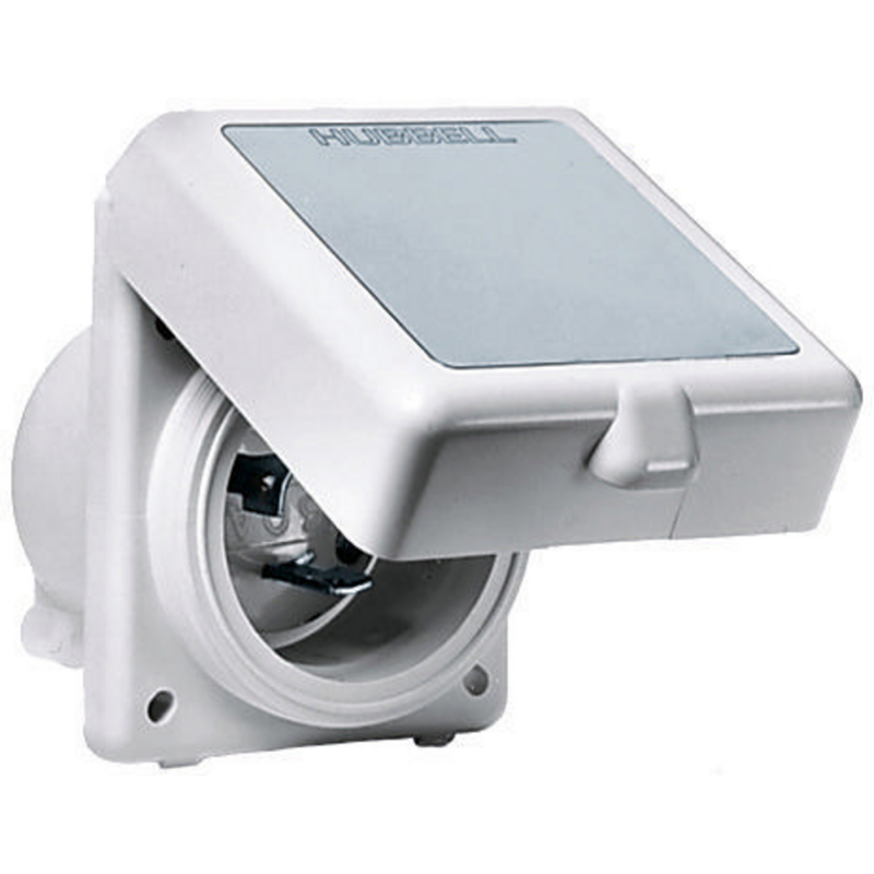 SPINA PVC BIANCO 16 AMP. - 3939542 - HUBBELL