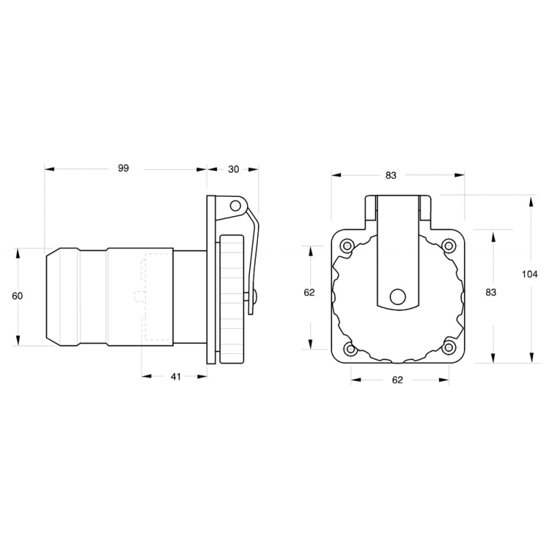 SPINA INOX 50 AMP. - 3939627 - MARINCO