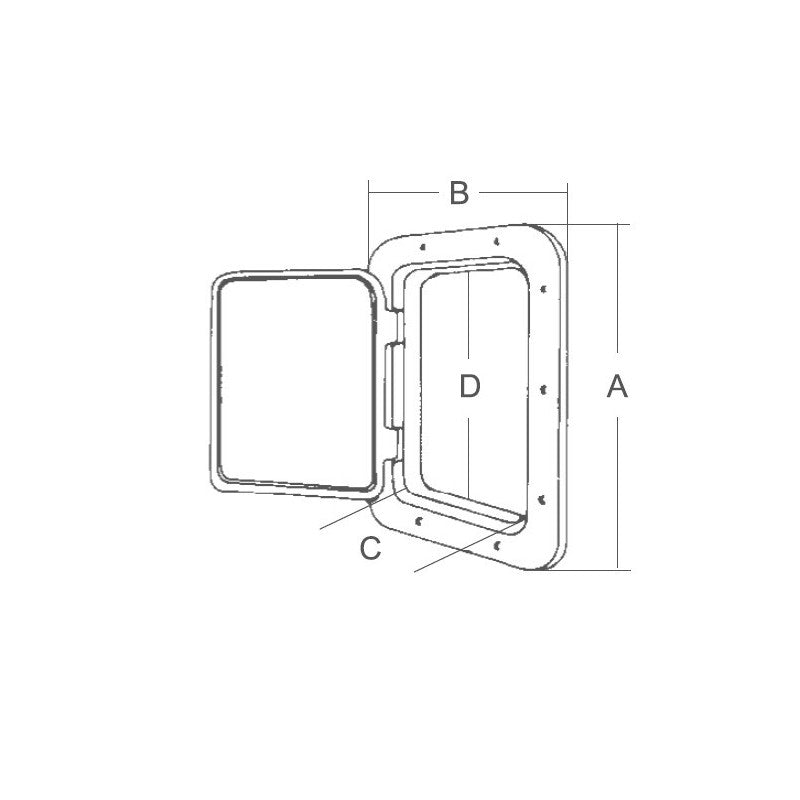 SPORTELLO MM.520X470 - 2525442 - CAN SB