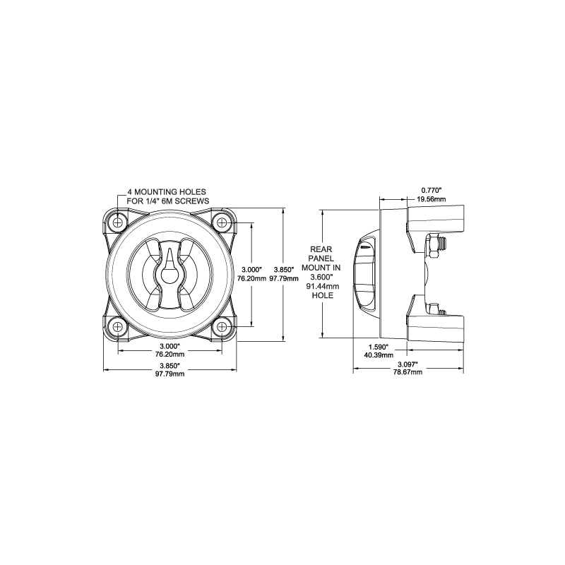 STACCA BATTERIA BIPOLARE SERIE E — SKU 4105510E — immagine 2