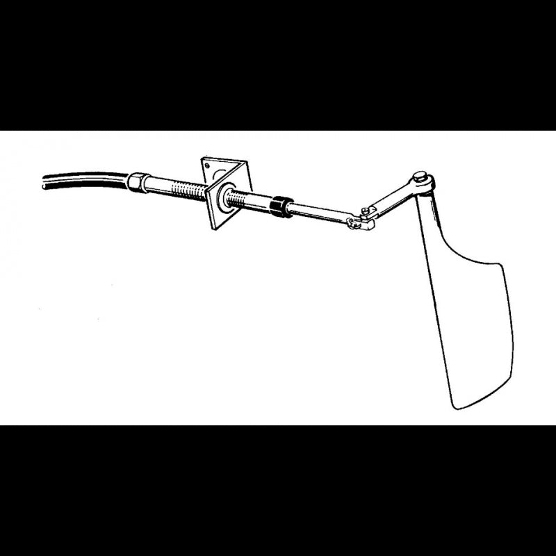 S55 STAFFA DI POPPA A SNODO - 4343655 - ULTRAFLEX