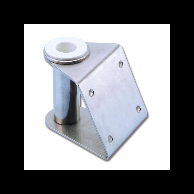 SUPPORTO INOX FORO Ø MM.25 - 3030554S - FORNITURE NAUTICHE ITALIANE