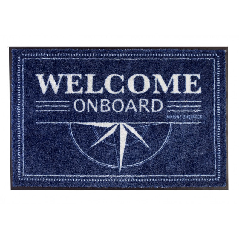 ZERBINO WELCOME BLU 75X50 - 2141222 - MARINE BUSINESS