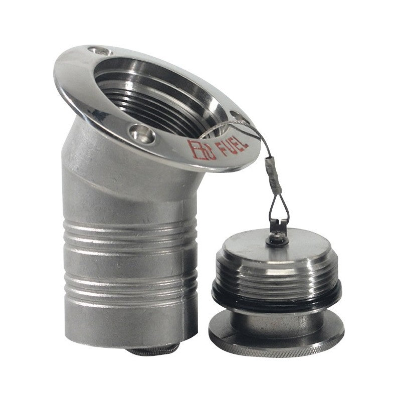TAPPO INOX 316 FUEL INCLINATO - 2310250 - MARINE TOWN